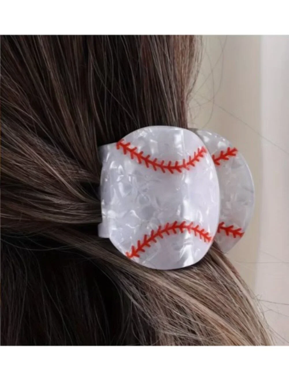 Baseball Hair Claw Clip (BRAND-NEW & SO CUTE!)